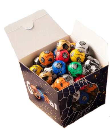 Chocolate soccer ball gift box