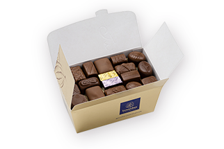 Milk assortment ballotin