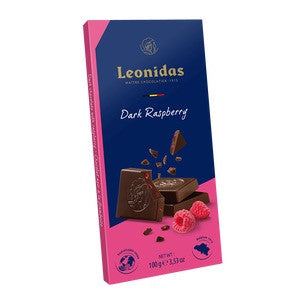 100 gram Dark Belgian Chocolate with Raspberry