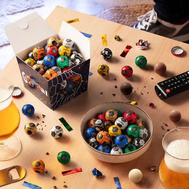 Chocolate soccer ball gift