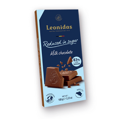 Reduced sugar 100g milk chocolate bar