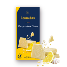 100 gram White Lemon Meringue Belgian Chocolate Bar
