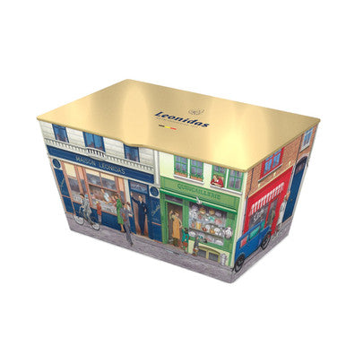 Leonidas Chocolate with tin ballotin