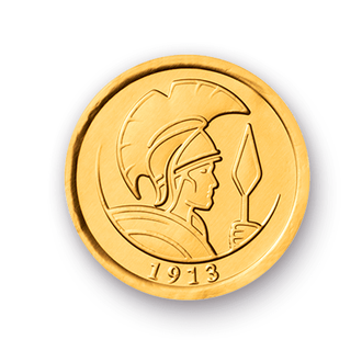 Leonidas Milk Chocolate Gold Coin